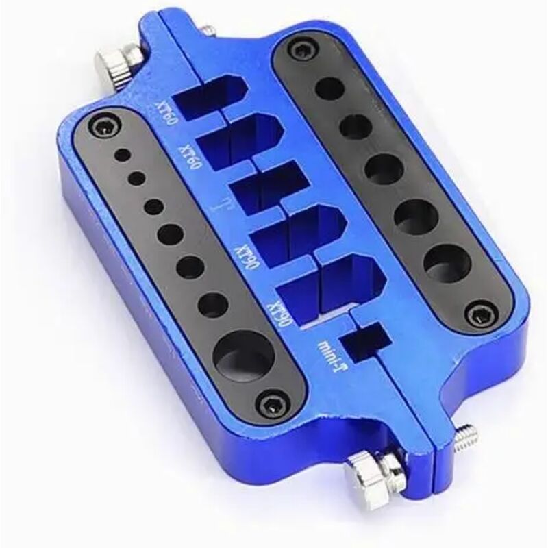 Multifunktionale CNC / XT60 XT90 T PLIGNE BANANA Thermische Lötstation, geeignet für RC Quadcopter, 1 Stück diverse Ersatzteile und Zubehör (blau,