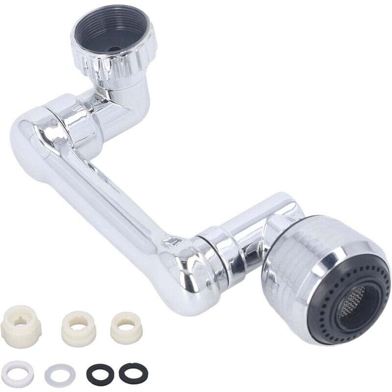 Multifunktions-Auszieharmatur mit 1080°-Drehung, 1080°-Schwenk-Magic-Armatur, Strahlregler-Armatur mit zwei Wasserauslassarten für Küche und Bad,