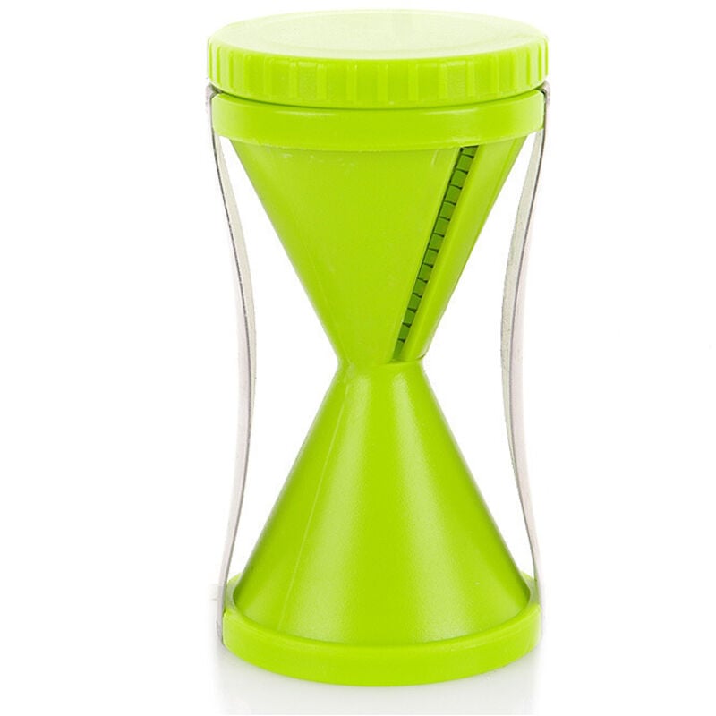 Multifunktions-Spiralschneider, Gemüse-Spiralschneider, Zucchini, Nudeln, Spaghetti, Schneider, Küchenhelfer, grün