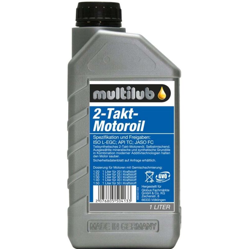 Motoröl 2-Takt 1L Motoröl - Multilub