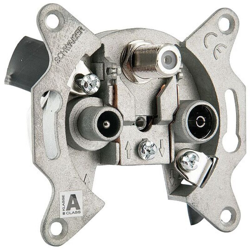 Breitband Multimedia Durchgangsdose - 8 dB