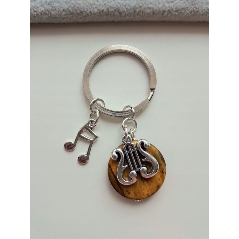 Musik Schlüsselanhänger Harfe Musik Tiger Musik