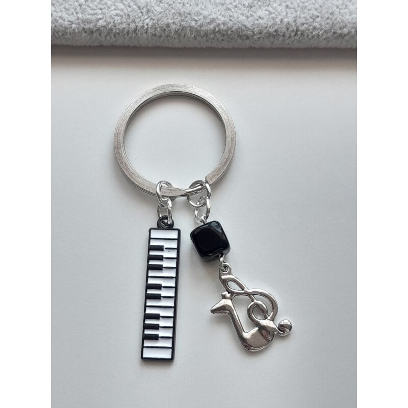 Musik Schlüsselanhänger Orgel Klavier Musik Note