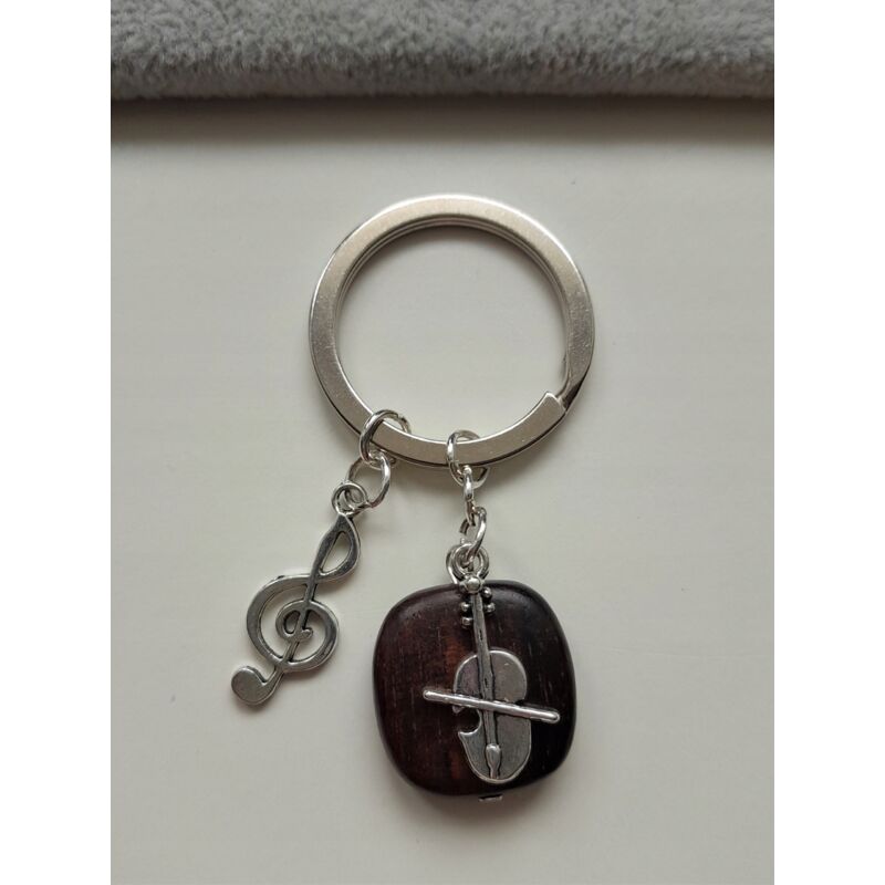 Musik Schlüsselanhänger Violine Musik Note Ebenholz Musik Geschenk