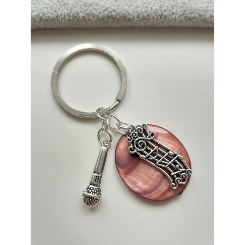 Musik Schlüsselring Höhen Musik Musik Mikrofon St