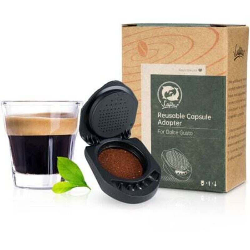 Nachfüllbare Kaffeekapseln für Dolce Gusto, wiederverwendbare Kapsel, Tagesadapter, Umrüstung, kompatibel mit Genio, Zubehör für Kaffeemaschinen