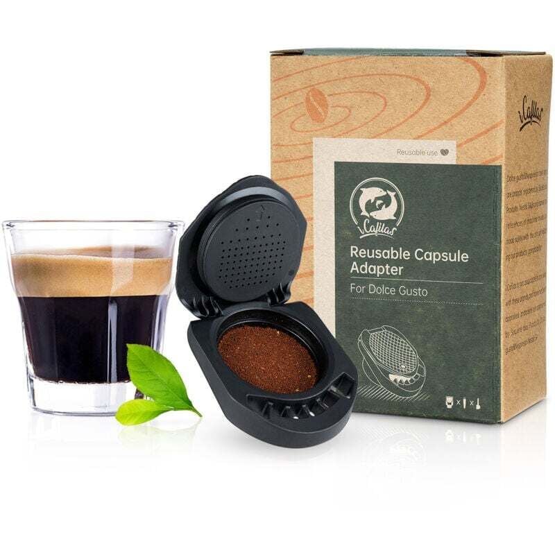 Nachfüllbare Kaffeekapseln für Dolce Gusto, wiederverwendbare Kapsel, täglicher Adapter, Umbau, kompatibel mit Genio, Kaffeemaschinenzubehör