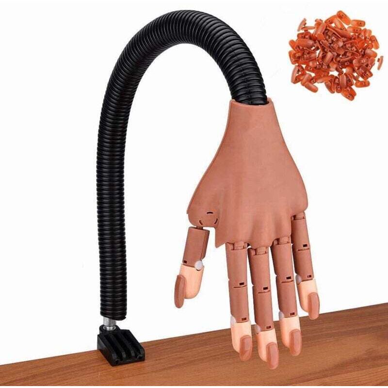Nagelkunst-Trainingshand für Nägel