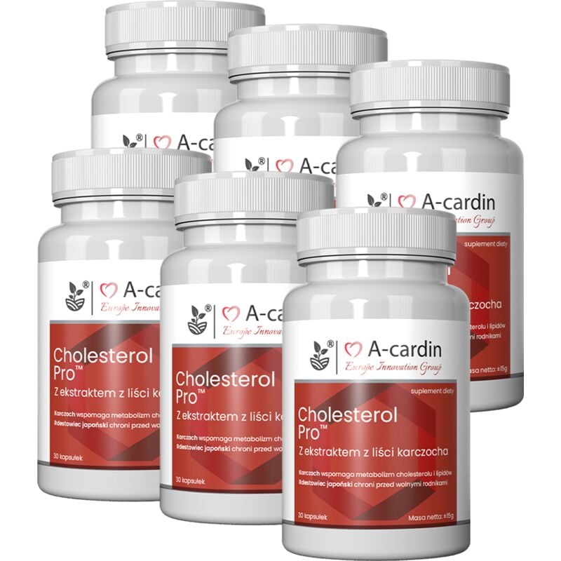 Nahrungsergänzungsmittel A-cardin Cholesterol Pro Artischockenkapseln 180 Stk.