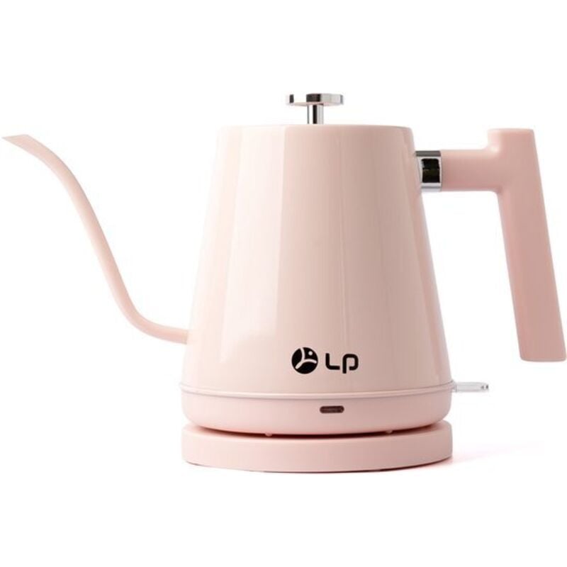 Namajunas Retro-Wasserkocher – 800 ml Fassungsvermögen – Edelstahl – Elektrischer Wasserkocher – Schwanenhals-Wasserkocher – Kaffeekessel –