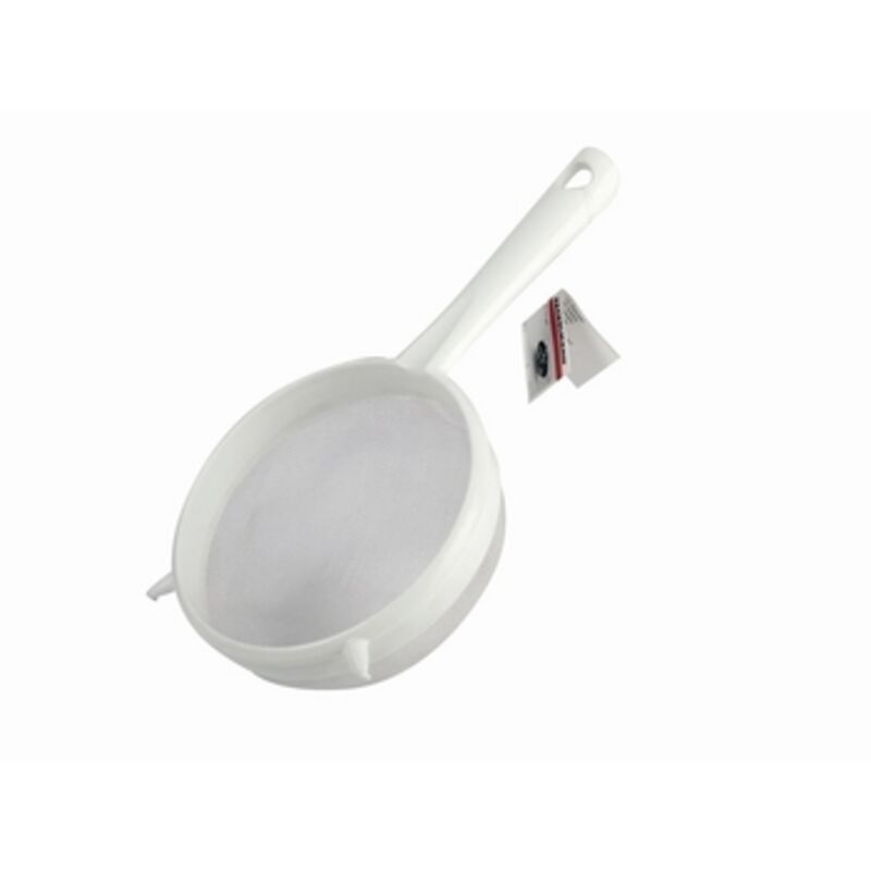 Name Küchensieb 17cm - für Mehl und Puderzucker, weiß