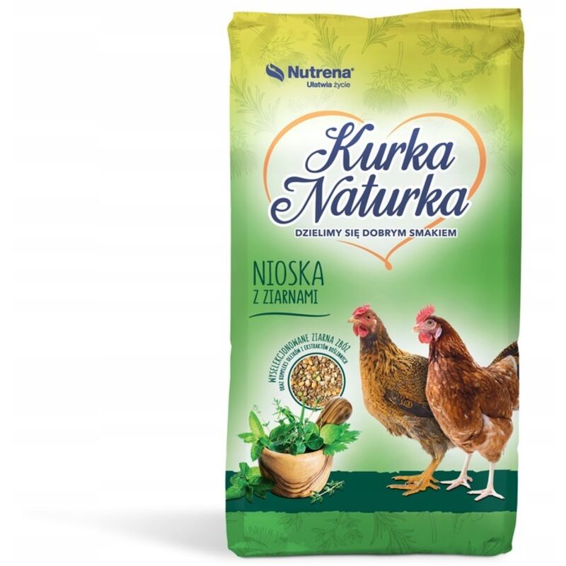 Naturka Hen Legehennenfutter mit Körnerfutter Hühnerfutter 20 kg