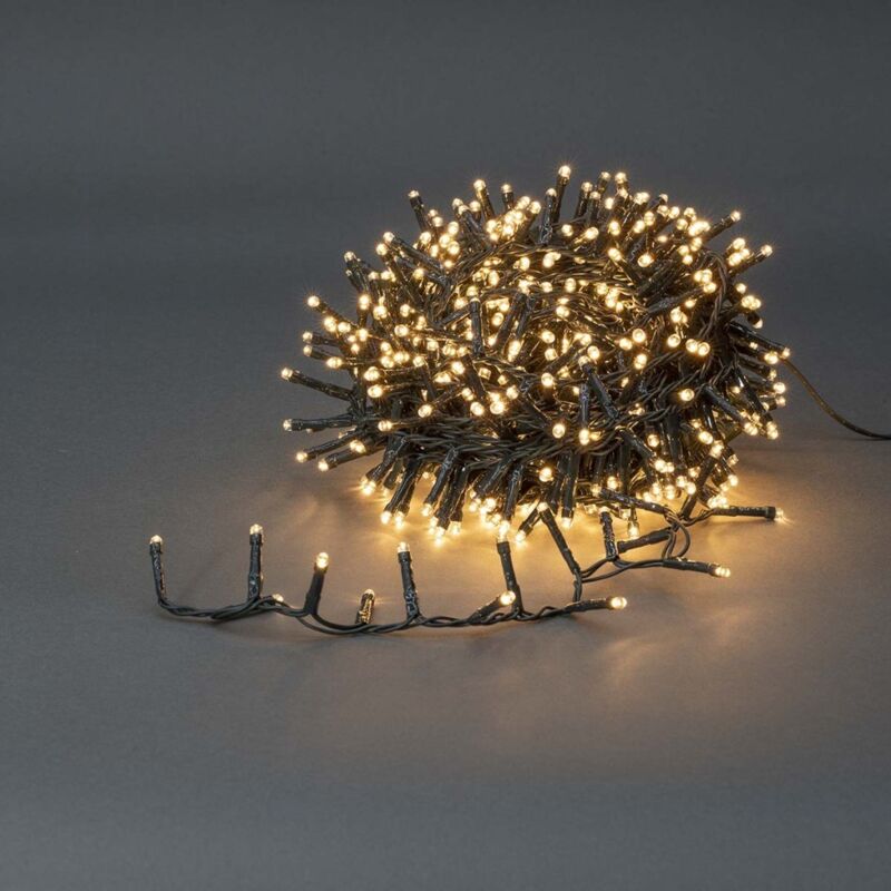 Weihnachtsbeleuchtung compact cluster 700 leds warm white 1400 m lichteffekte 7 innen oder auen power adapter 62482475 62482475 62482475 62482475