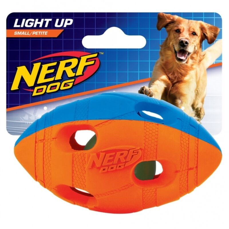 NERF Dog Iluma-Action LED-Football - S