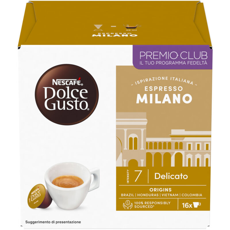 Nescafé Dolce Gusto Espresso Milano Kaffeekapsel 16 Stück(e)