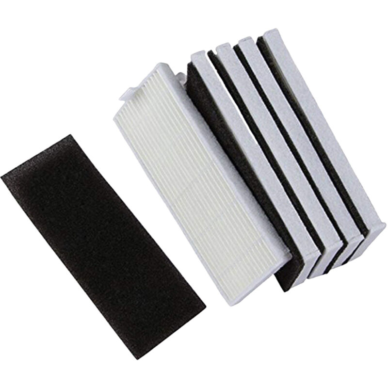 Neu 5pcs Schwamm+5pcs Hepa Filter fuer Wiedereinbau A4 Roboter-Staubsauger