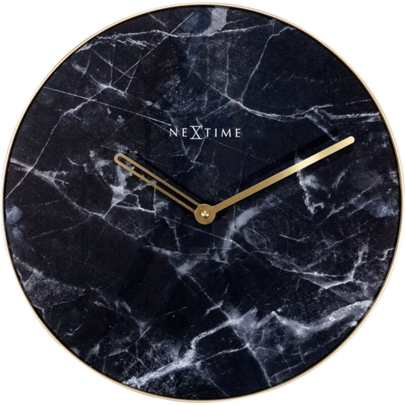 Nextime Wanduhr Marble Ø 40 cm Wanduhr