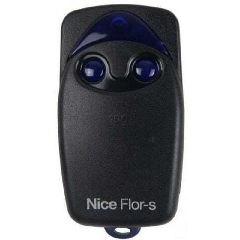 Nice – 433,92 MHz Torfernbedienung – Rolling Code – Batterien enthalten – Kompatibel mit Rolling-Code-Empfängern – FLO2R-S