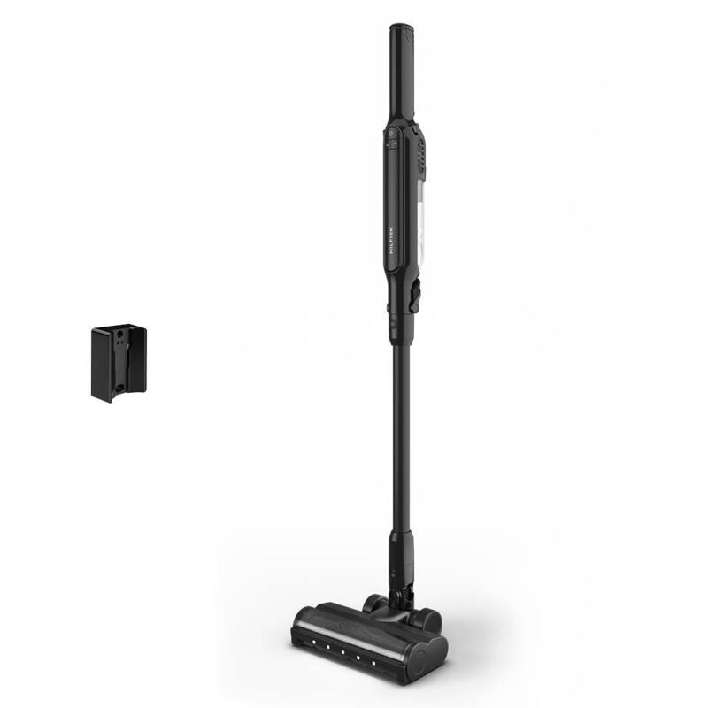 Nilfisk MOVE Akku-Staubsauger 2-in-1 – Kabellos, Sehr leicht, 30 Min Laufzeit, Beutellos, 150 W – Schwarz