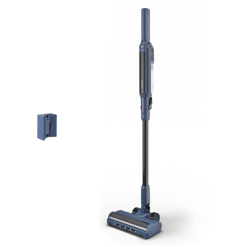 Nilfisk MOVE Akku-Staubsauger 2-in-1 – Kabellos, Sehr leicht, 30 Min Laufzeit, Beutellos, 150 W – Blau