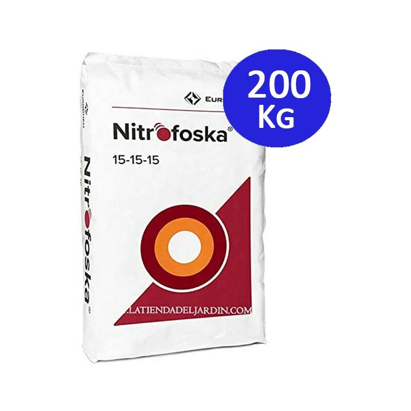 Suinga - Dünger Fertilizer Triple 15 mit 200 kg 15% Stickstoff, 15% Phosphor, 15% Kalium, 5% Schwefel Für Alle Kulturen