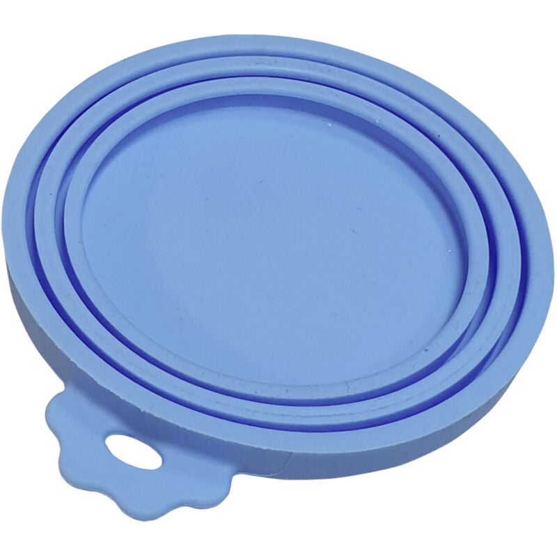 Nobby Silikon Dosendeckel hellblau für Dosen mit Ø 6,5 cm, 7,5 cm und 8,5 cm