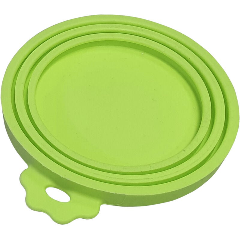 Nobby Silikon Dosendeckel hellgrün für Dosen mit Ø 6,5 cm, 7,5 cm und 8,5 cm