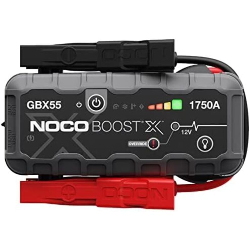 Noco - Boost x GBX55, Booster de Batterie-Starter de Auto 1750A, Booster de Tragbare Batterie und Kabel de Professioneller Starter für Motoren de