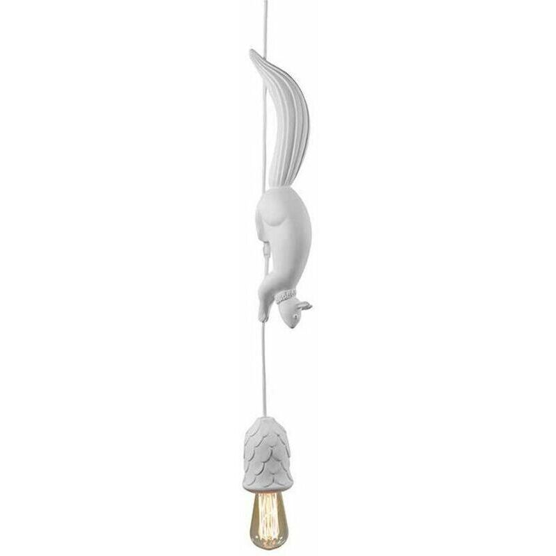 Nordische Eichhörnchen-Pendelleuchte aus Kunstharz, moderne LED-Hängelampe für Schlafzimmer, Kinderzimmer, Kinderzimmer-Dekor, DEBUNS