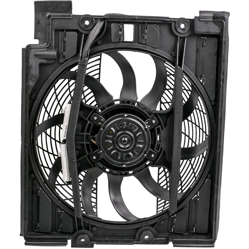 Drucklüfter E-Lüfter Motor 8370993 4-Polig Für BMW E39 520i 523i 525td 528iZusatzlüfter Elektrolüfter Klimalüfter Druckgeblse 64548380780 for BMW E39