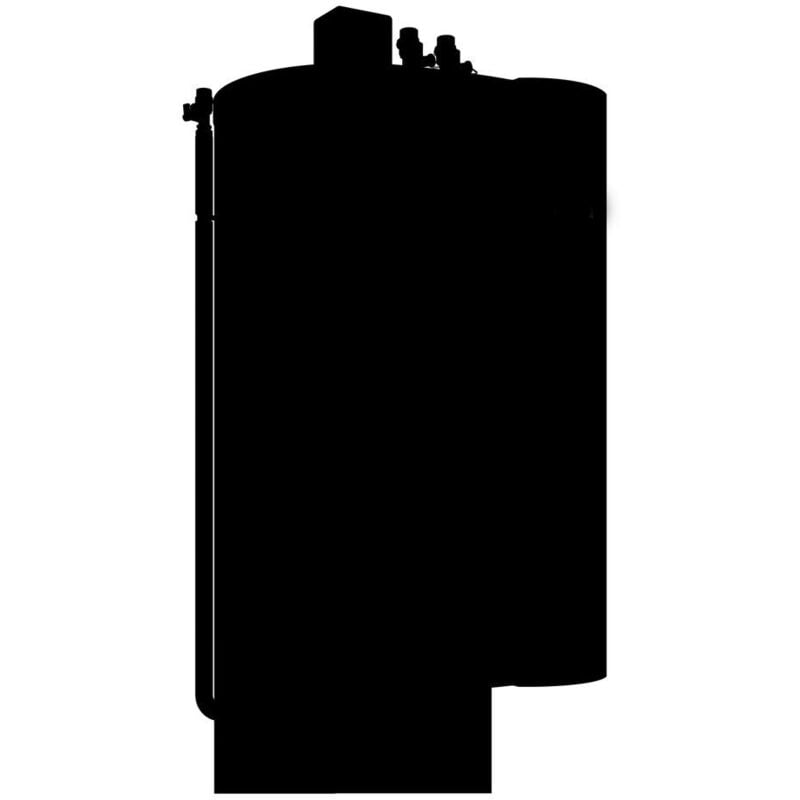 Novelan Hydrauliktower HSV 280 TP, 280l, 9kW Heizstab, mit Trennpuffer- und Trinkwarmwasserspeicher