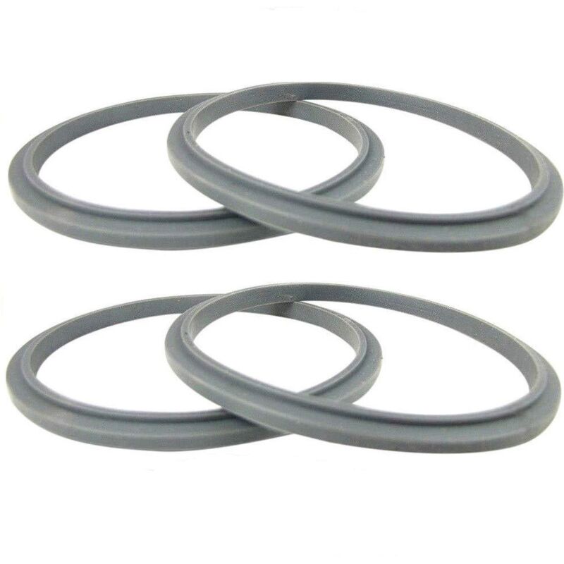 Aougo - Nutri-Entsafter-Zubehör, Nutri-Entsafter-Deckeldichtung, Entsafter-Dichtung, weißer Dichtungsring, für Nutri Home Entsafter 600 W/900 w (4