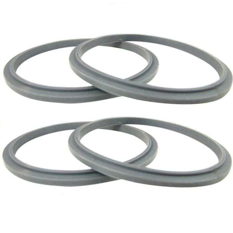 SNQ - Nutri-Entsafter-Zubehör, Nutri-Entsafter-Deckeldichtung, Entsafter-Dichtungsring weiß, für Nutri 600 W/900 w Home-Entsafter (4-teilig)