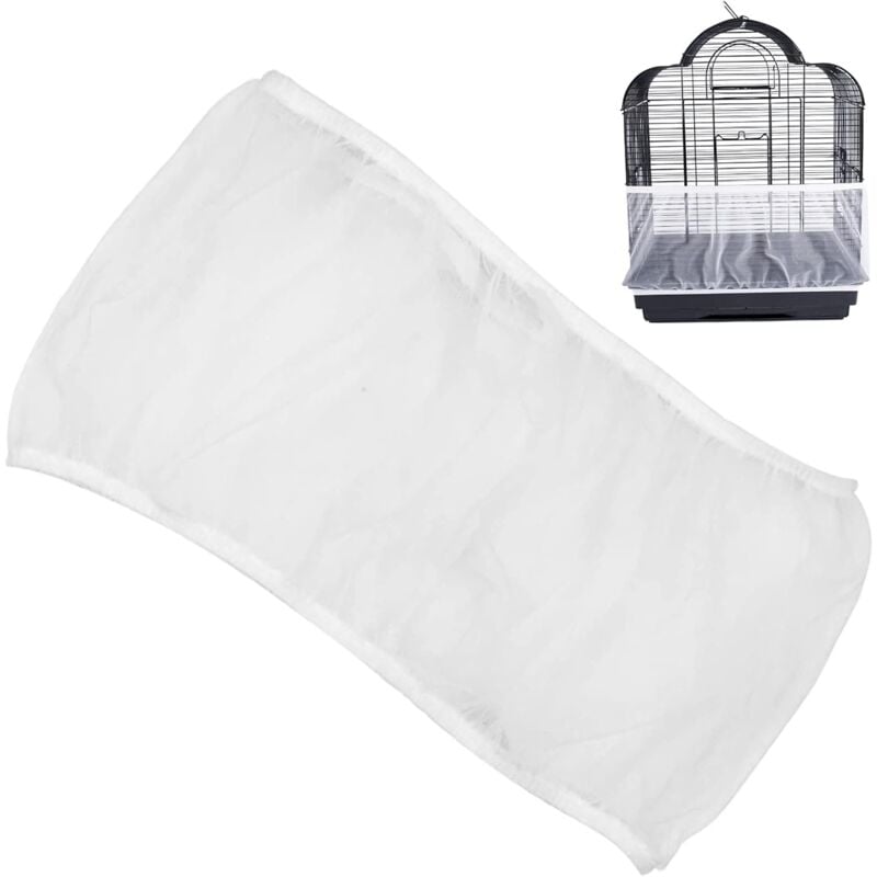 Nylon-Vogelkäfig, Vogelkäfig-Schutznetz, Vogelkäfig-Netz, universelle verstellbare Belüftung, staubdicht, Sicherheitsschutz,