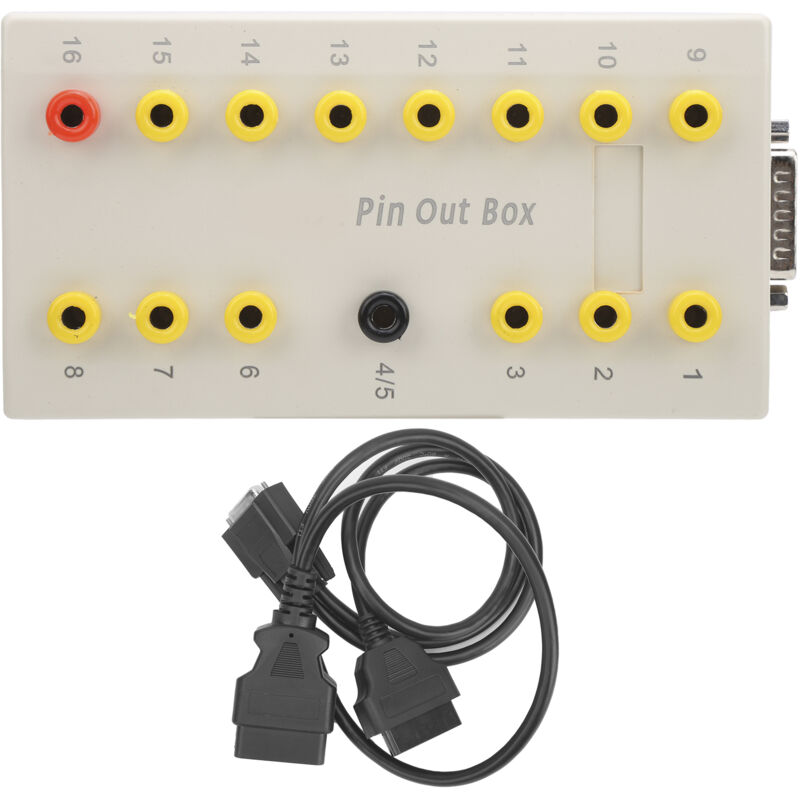 OBD2-Diagnosegerät mit Kabelsatz für alle Testpunkte – Kfz-Diagnosegerät