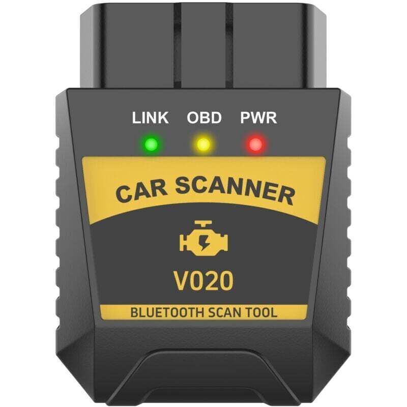 OBD2-Kfz-Diagnosegerät, OBD2-Bluetooth-Kfz-Diagnosescanner, Mehrmarken-Kfz-Diagnosegerät, Abfrage von 3000 Fehlercodes, OBDII-Code-Lesegerät für
