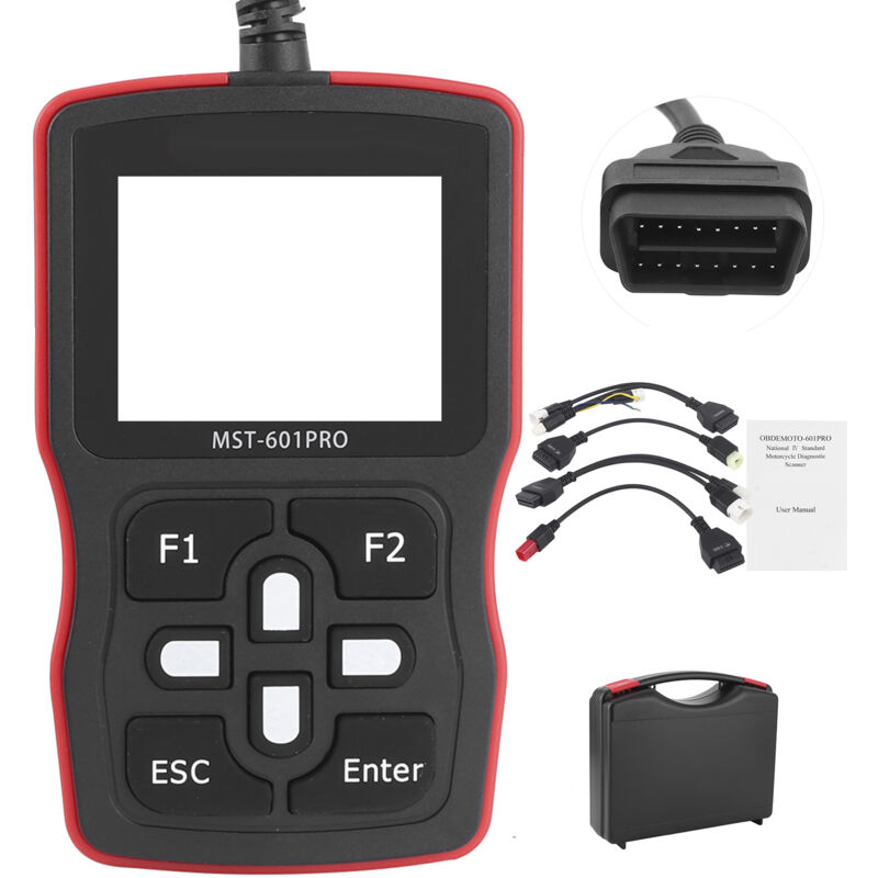 OBD2 Motorrad-Scanner - Kfz-Diagnosegerät - Geeignet für - EFI-Code-Lesegerät - Motorradmotor-Fehlererkennung - Spezielles universelles