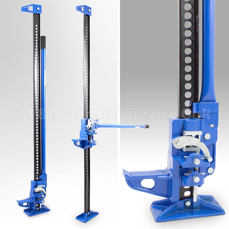 Bituxx - Offroad Wagenheber suv Farm Jack 3000 kg 3T Hebebühne pkw atv Heber Geländewagen max. Hubhöhe ca. 132 cm