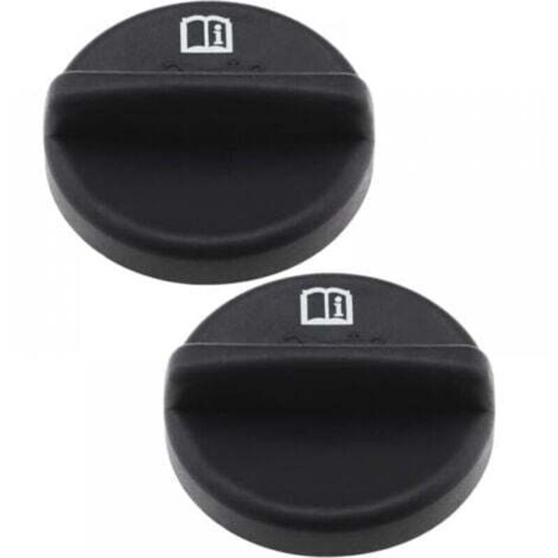 Öleinfülldeckel für Pkw-Motoren, 2 Stück, 55566555. Kompatibel mit Astra J, Corsa E, Cascada, Insignia A, Zafifa C. Ölbehälterdeckel für Pkw.