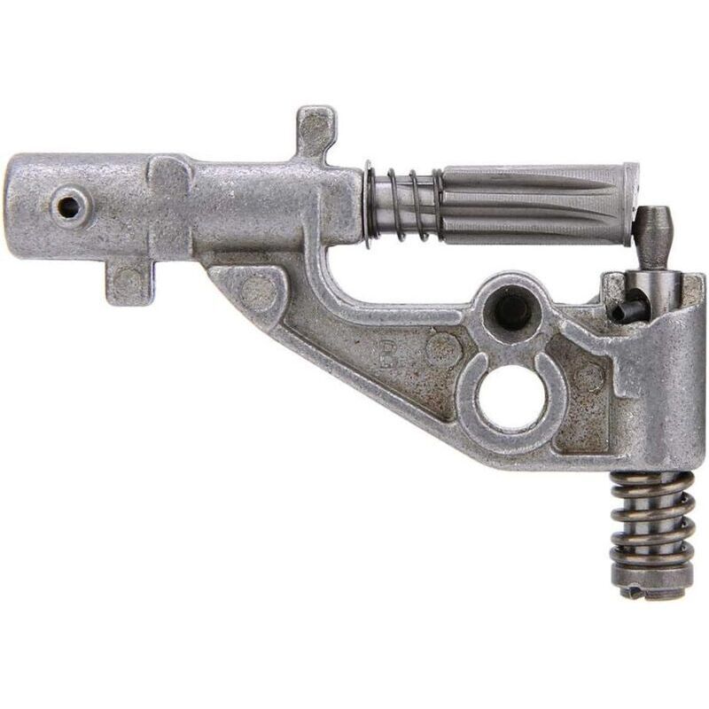 Ölpumpe für Kettensägen mit ergonomischem Griff, passend für STIHL 034, 036 und MS340 Kettensägen, silberfarben