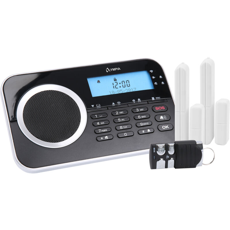 Olympia Protect 9730 6018 Funk-Alarmanlagen-Set Funk-Alarmanlagen-Set