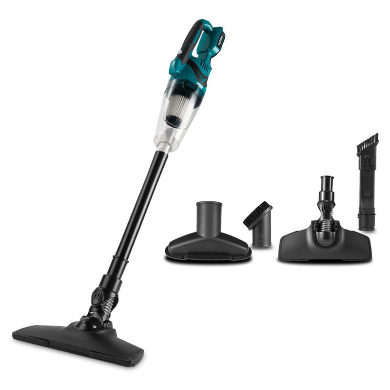 1500W Akku Staubsauger tragbar, wiederaufladbar, für den Haushalt, Industriebau, Reinigungswerkzeug für Makita 18V Akku mit 7 Zubehör(Ohne Batterie)