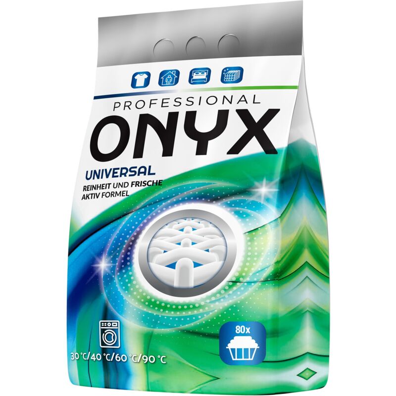 ONYX PROFESSIONAL Waschpulver (80 Waschgänge) - Universal 4,8 kg