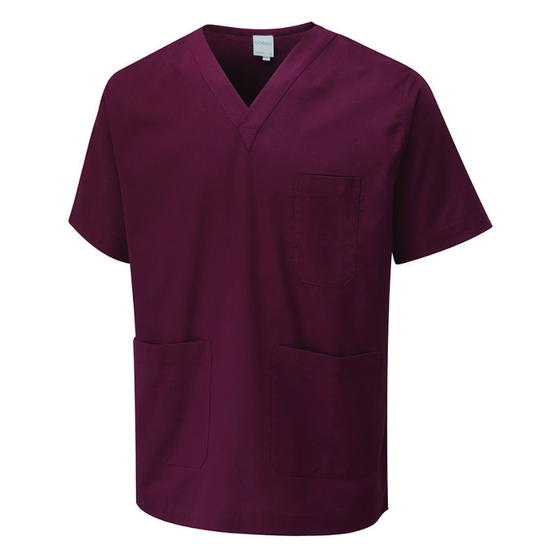 OP-Kasack Maroon XL 150 g/m²