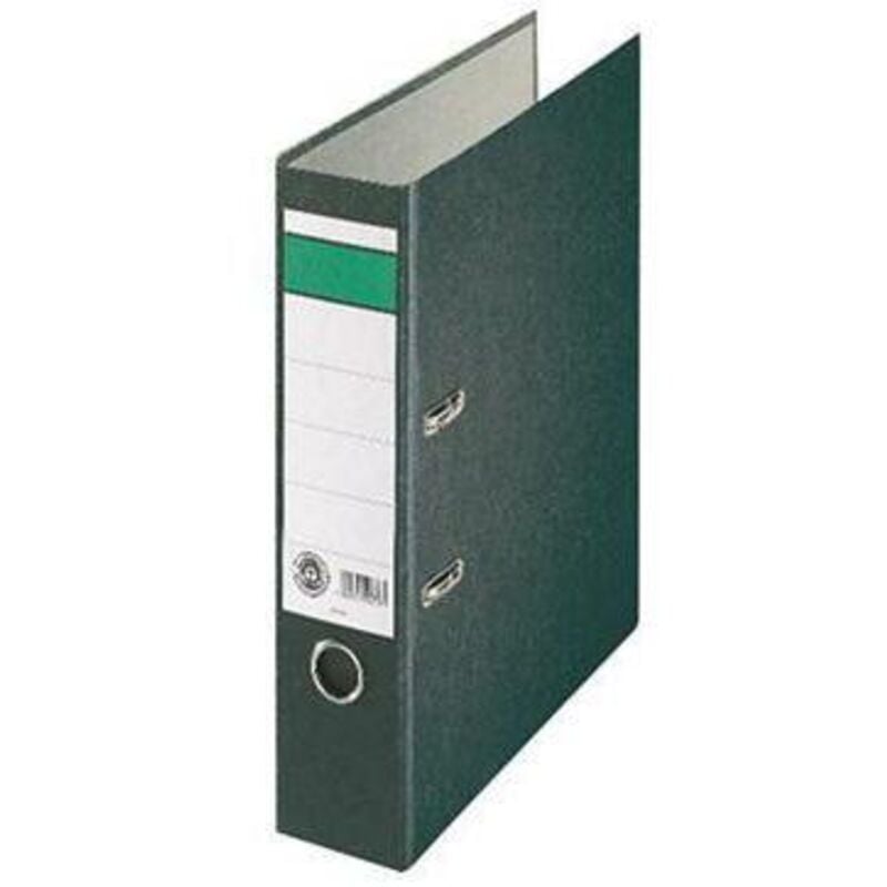 Leitz - Ordner Neutral 80mm din A4 Werkstoff: Pappe Material der Kaschierung außen: Papier Material der Kaschierung innen: Papier schwarz