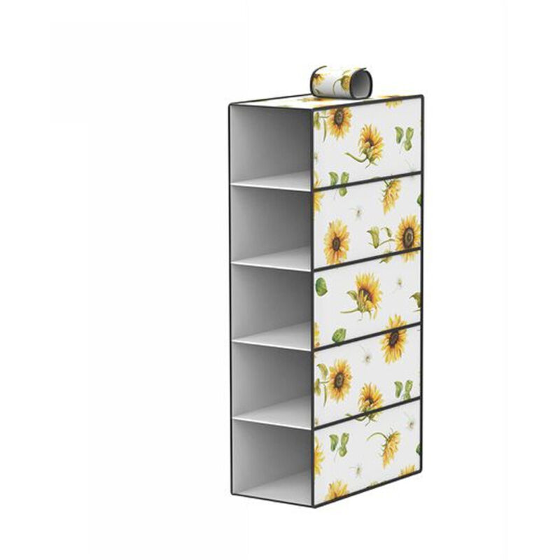 Trade Shop Traesio - Trade Shop - organizer für armadio 5 strati scaffale strati scaffale porta ogetti 15x30x70 cm -