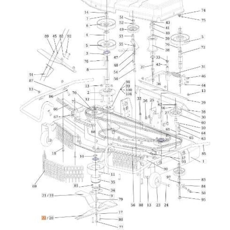 Original Links Klinge Emak Sgs532050422093