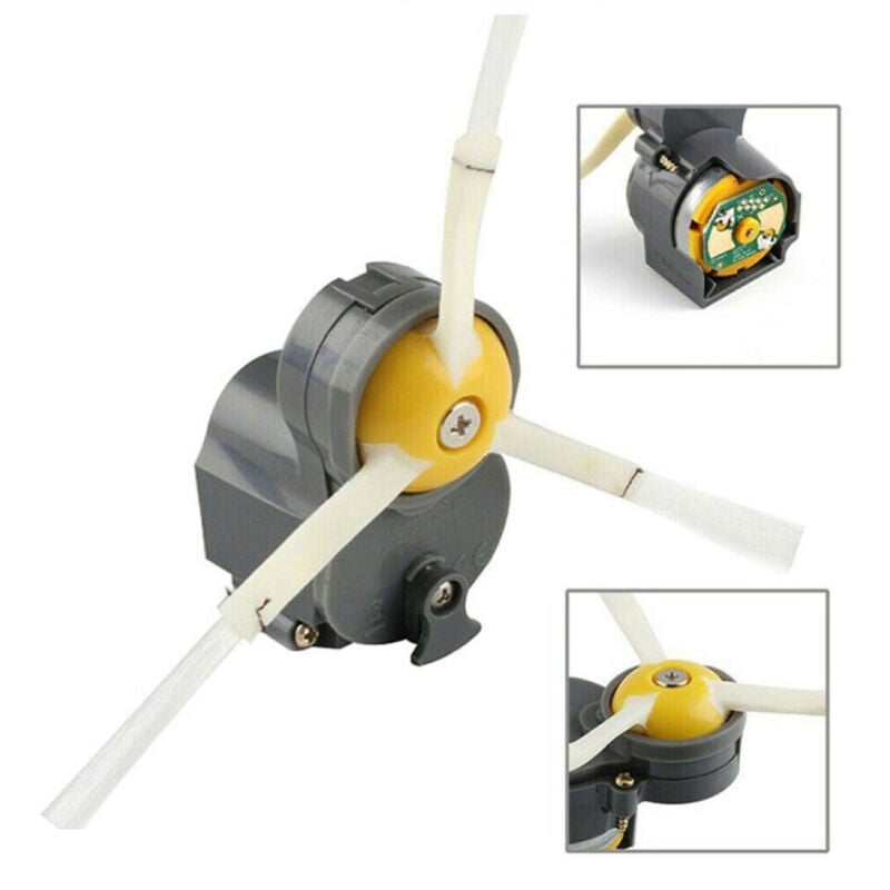 Original Roomba Seitenbürstenmodul Serie 500 bis 900 für Saugroboter irobot roomba, roomba serie 500, roomba serie 600, roomba serie 700, roomba