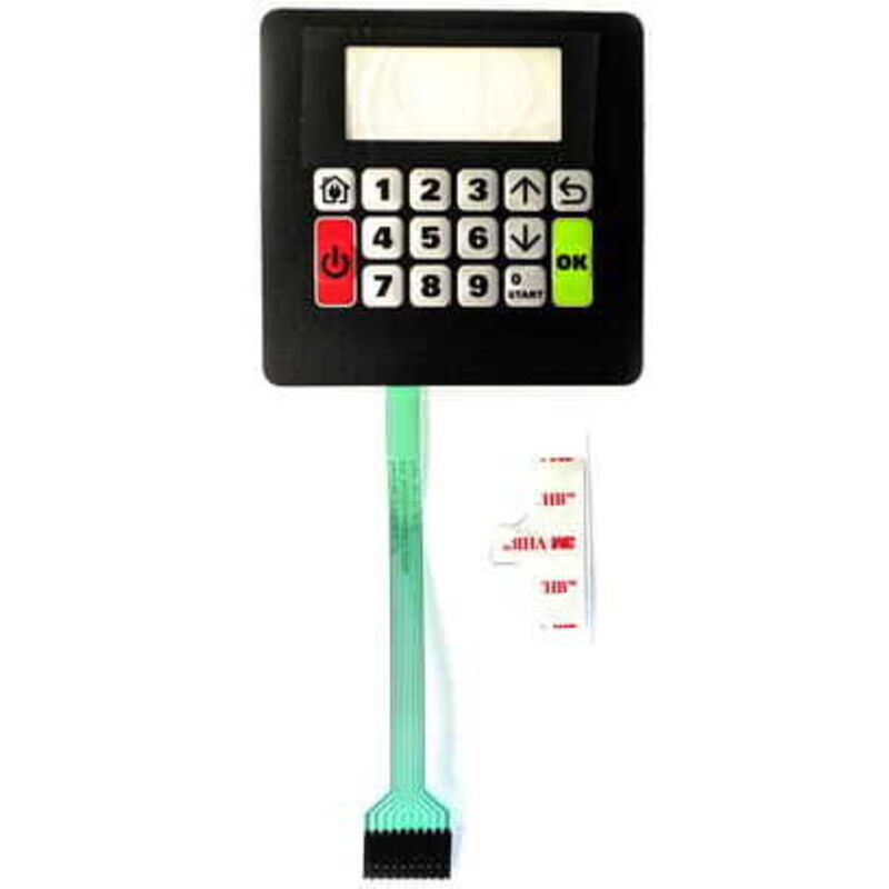 ORIGINAL WORX Mähroboter WG798E - WG797E.1 Steuertastatur mit 3M-Aufkleber