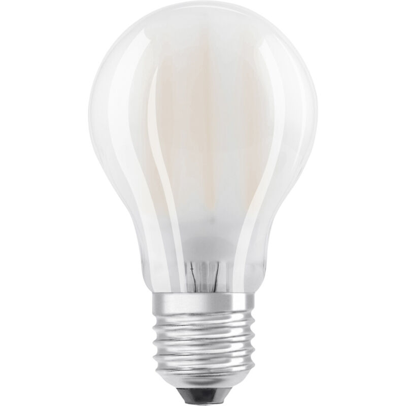 Osram LED Leuchtmittel Cla E27 7W warmweiß, weiß matt Leuchtmittel